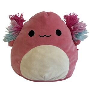 Squishmallows Squishdoos "Florent the‎ Pink Axolotl" 10" Fuzzy Ears